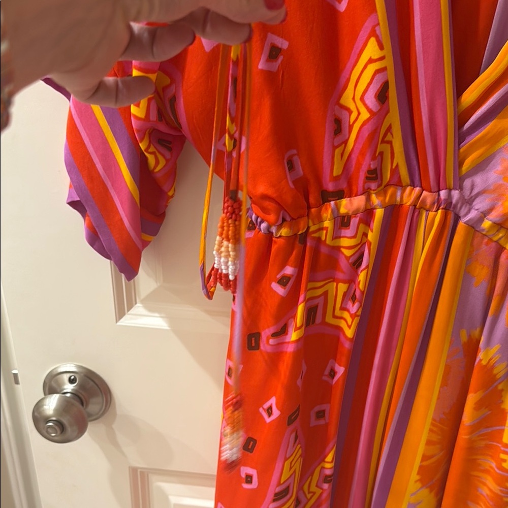 Farm Rio Colorful Maxi Dress - Picture 4 of 6
